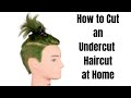 How To Cut An Undercut At Home TheSalonGuy