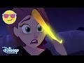 Tangled Before Ever After Rapunzel Grows Her Hair CLIP Official Disney Channel US