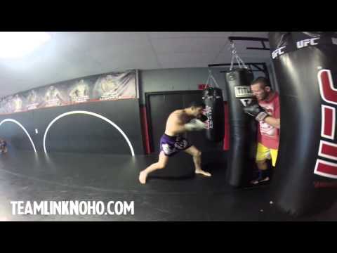 Muay Thai Champion Gustavo Kuhn at Team Link Northampton