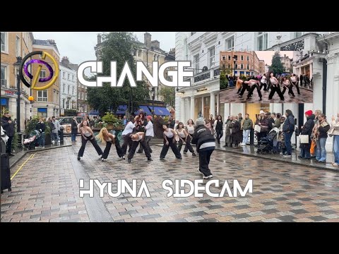 [KPOP IN PUBLIC | LONDON] Hyuna (김현아) - CHANGE SIDECAM | DANCE COVER BY O.D.C | ONE TAKE 4K