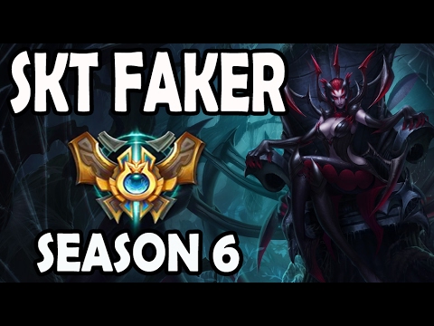 SKT T1 Faker Elise vs Lee Sin Jungle Ranked Challenger Korea