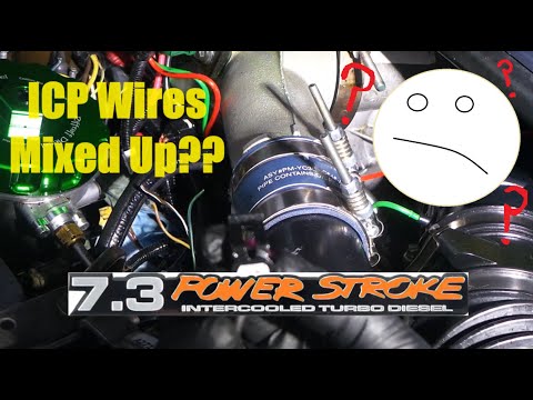 Injector Control Pressure Sensor (ICP) Wiring Guide for 7.3 Powerstroke