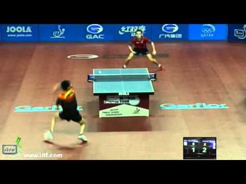 Simon Gauzy vs Tzu-HSiang Hung[U21 Final Qatar Open 2012]