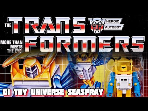 Awesome Toy! Transformers Retro G1-Inspired Walmart exclusive Autobot Seaspray 4K video review