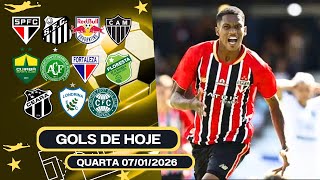 ⚽️TODOS OS GOLS DA COPINHA E ESTADUAIS DESTA QUARTA 07/01/2026 GOLS DE HOJE, GOLS DO DIA (COMPLETO)