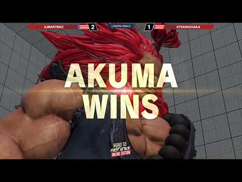 RTFAO SFVCE Losers Finals: Strangehail8 (Ry/Ak) vs AJ Martinez (Ka)