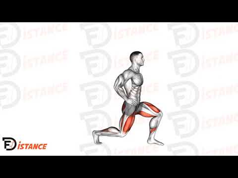 Fente avant pulsées - Exercice Fente avant pulsées en vidéo