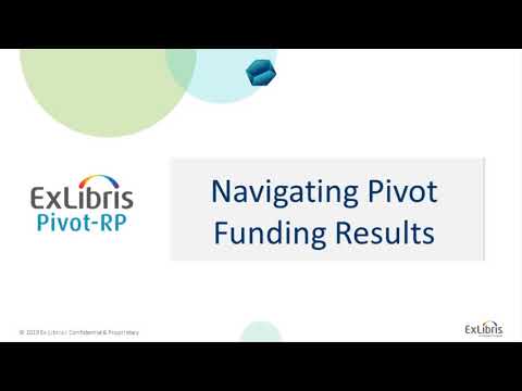 Navigating Pivot Funding Results