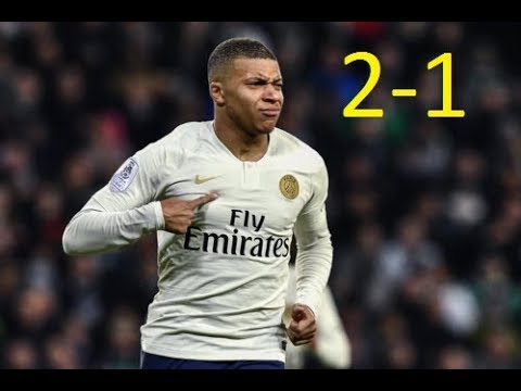 Caean vs PSSG 1 - 2. Kylian Mbappe scored twice - Ligue I