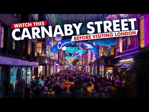 Carnaby Street London: ULTIMATE Soho Travel Guide & Things To do Vlog