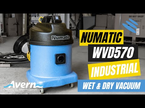 Numatic WVD570 Wet & Dry Vacuum Cleaner | Compact Domestic & Industrial Machine