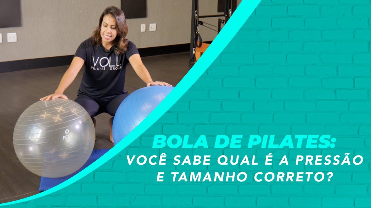 Bola de Pilates: você sabe qual é a pressão e tamanho correto