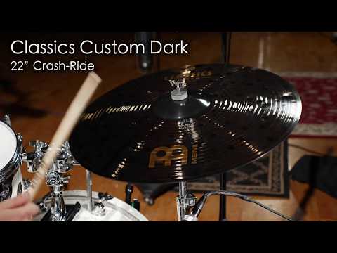 Демонстрация звучания тарелки Meinl 22" Ride CC22DACR