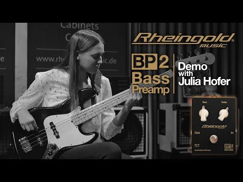#RheingoldMusic BP2 Bass Preamp  // Demo (with Julia Hofer)