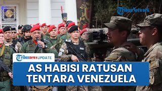 Momen Mencekam di Caracas! 20 Tentara AS Tembak Ratusan Pasukan Venezuela bak 300 Peluru Semenit