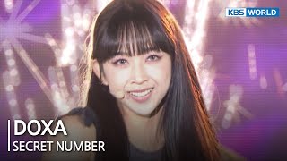 DOXA - SECRET NUMBER [Open Concert] | KBS KOREA 230625