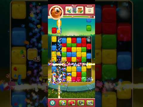 Toon Blast Level 2433 No Boosters Series