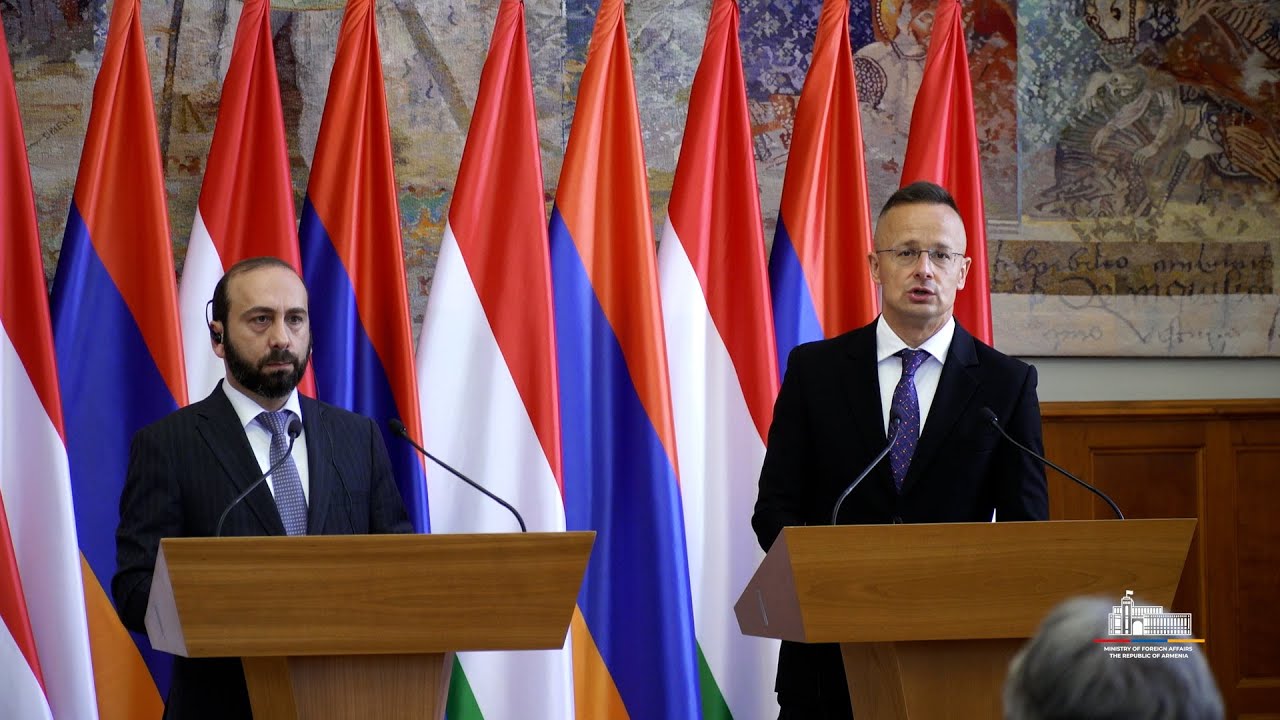 Joint press conference of Ararat Mirzoyan and Péter Szijjártó took place in Budapest