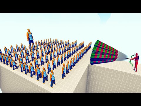 100x Minions + Giant vs Every God - Totally Accurate Battle Simulator TABS