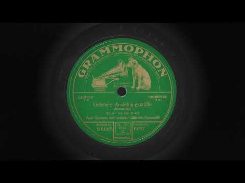 Geheime Anziehungskräfte *1927 - Paul Godwin mit seinem Künstler-Ensemble