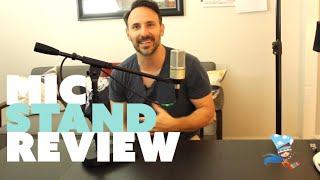 Video thumbnail for Unboxing and Review of the Gator Short Weighted Base Microphone Stand by Color Me Mozart