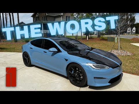 Worst Vinyl Wrap Ever - Plaid Model S