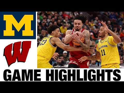 미시간 vs 위스콘신 하이라이트 | 남자 농구 | 2026 대학 농구