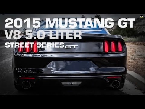 2015 Ford Mustang GT V8 5L with MagnaFlow Street & Competition Series Part #19100 & 19101