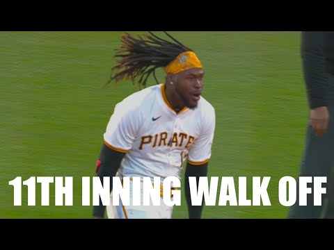 Pirates Win In 11th Inning On Oneil Cruz's Walk Off Single!!