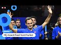 Toptennisser Roger Federer speelt allerlaatste wedstrijd