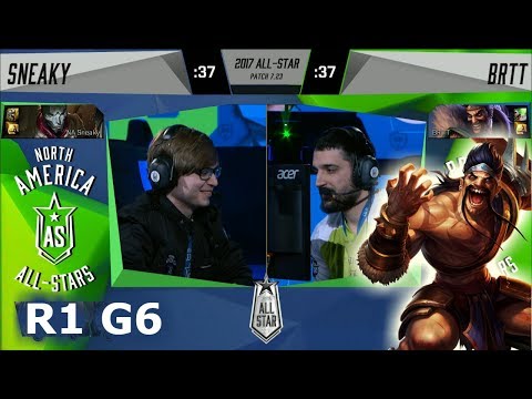 Sneaky Jhin vs brTT Draven | 1v1 All-Stars 2017 Round of 16 | NA vs BR