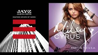 Jay-Z vs. Miley Cyrus - U.S.A. State Of Mind (Mashup)