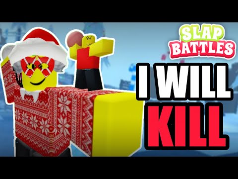 Snowball SMASHING SKULLS in the new Slap Battles event