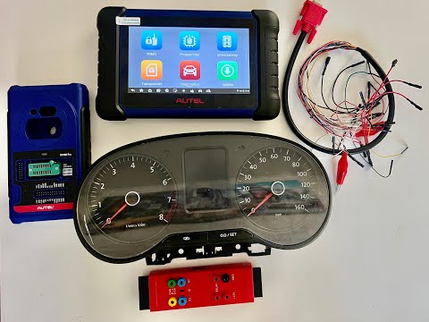 2014 VW POLO/ VW GOLF 5, ALL KEYS LOST-MAKING DEALER KEY-AUTEL IM508S