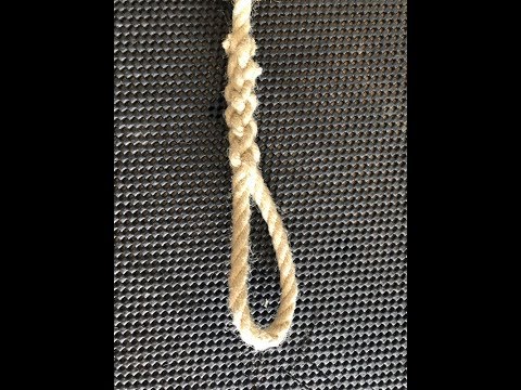 Restoring Talitha Ep. 34 - Ropework 3: Tying an Eye Splice in 3-lay rope