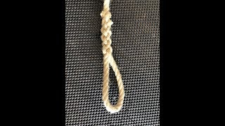 Restoring Talitha Ep. 34 - Ropework 3: Tying an Eye Splice in 3-lay rope
