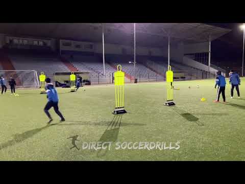 Passübung mit Dribbling