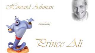 Howard Ashman sings Prince Ali