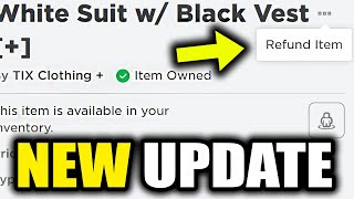 How to REFUND ITEMS in ROBLOX (New Method) - Get Your Robux Back *May 2022*