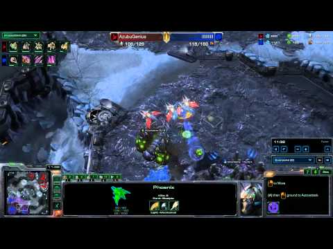 Symbol(Z) vs. Genius(P) - StarCraft: Heart of the Swarm - #02/2013