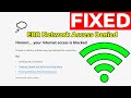 How To Fix Your Internet Access Is Blocked Windows Firewall Has Blocked