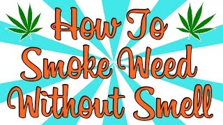 HOW TO SMOKE WEED WITHOUT SMELL?? by Strain Central