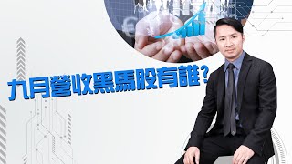 反彈可長可短、可大可小，這次是哪一種?營收準備公布，九月營收黑馬股有誰? (圖)