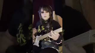 Kill Yourself (S.O.D. Cover) #metal #guitar #femaleguitarist #thrashmetal #coversong #shorts
