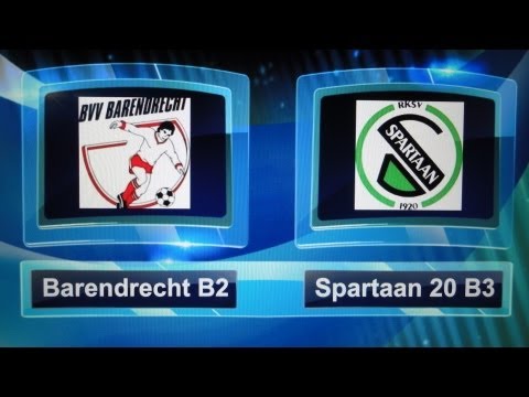 BVV Barendrecht B2 - Spartaan 20 B3  04-05-2013