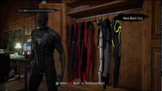How to Unlock The Classic Black Suit - Emblem Location - The Amazing Spider-Man [HD]