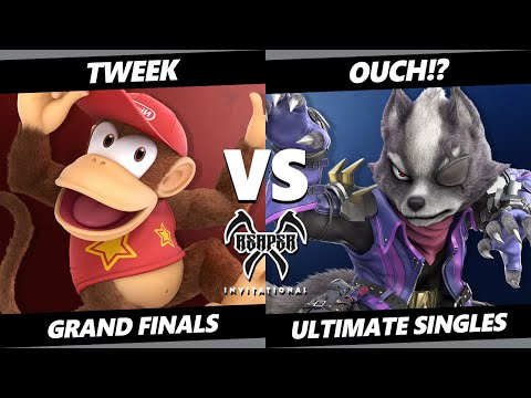 Reaper Invitational GRAND FINALS - ouch!? (Wolf) Vs. Tweek (Diddy Kong) Smash Ultimate - SSBU