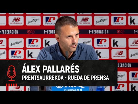 Imagen de portada del video 🎙️ Álex Pallarés, entrenador Bilbao Athletic l Presentación oficial