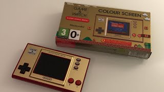 NEW Game & Watch: Super Mario Bros|