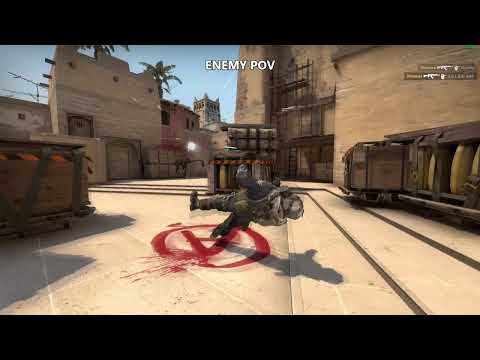 Crazy 180 One tap Across the map